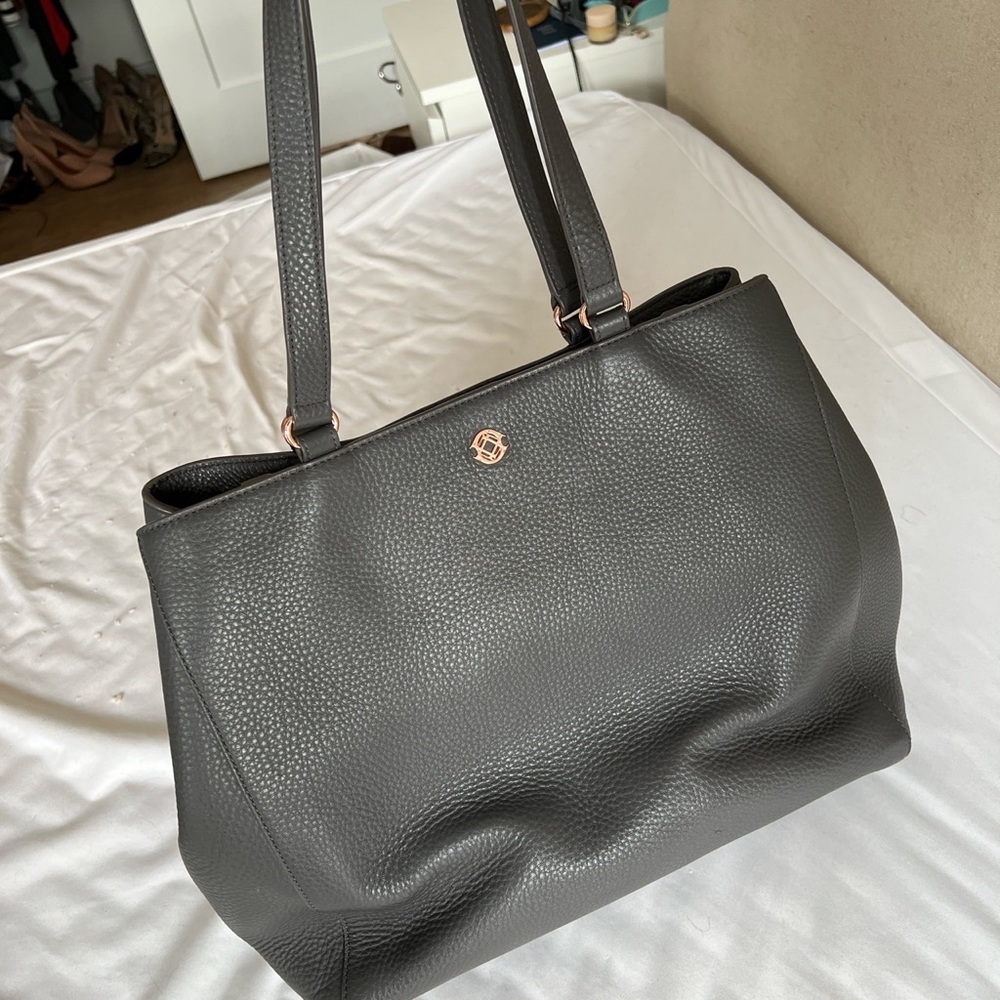 Dagne Dover Allyn Tote (Large) in Graphite